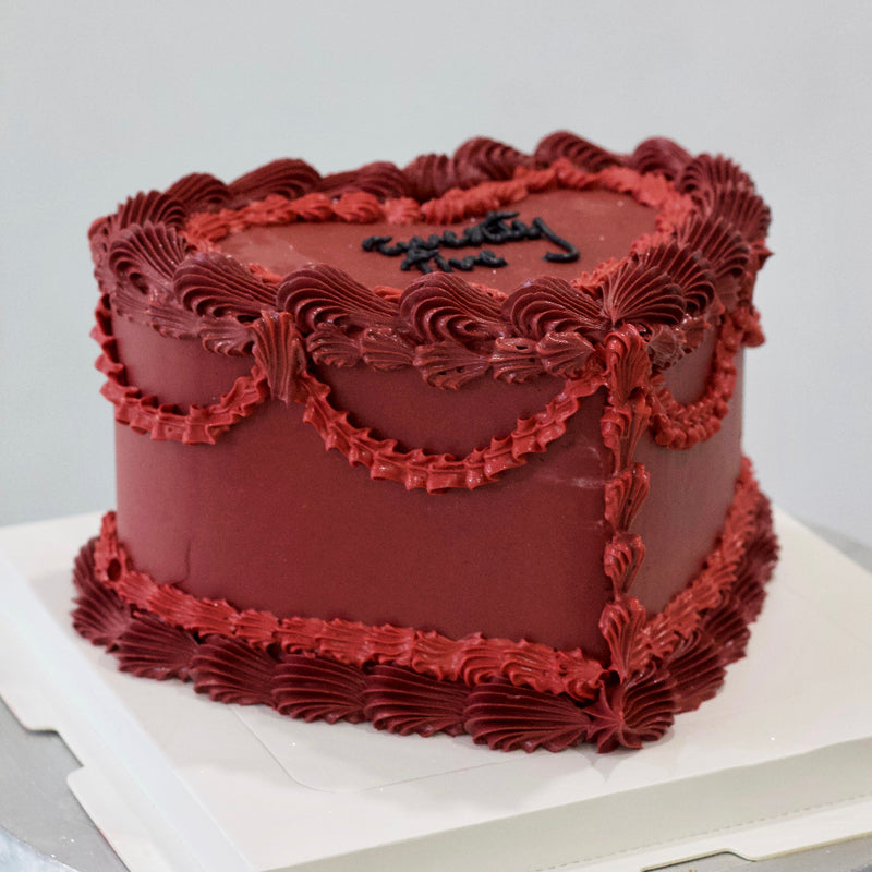 GF Heart-Shaped Cakes