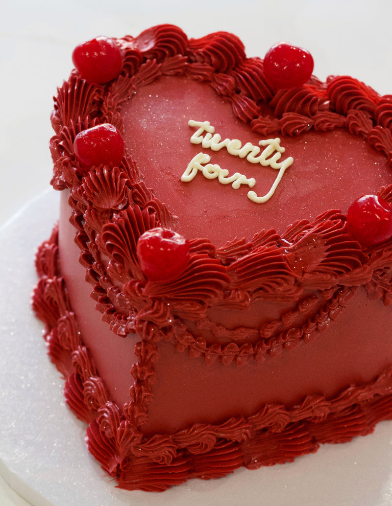 GF Heart-Shaped Cakes