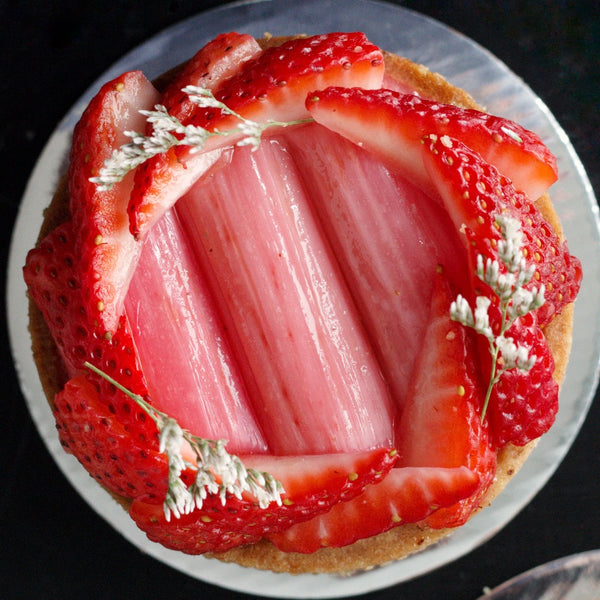Strawberry-Rhubarb Tartlet