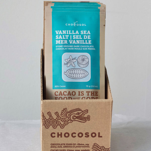 Vanilla Sea Salt - 65% Dark Chocolate